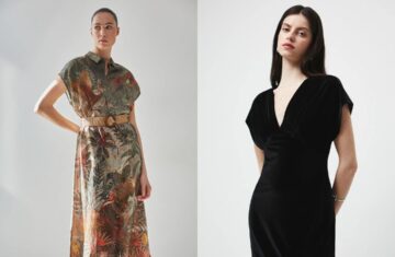 eleganckie sukienki z krótkim rękawem medicine