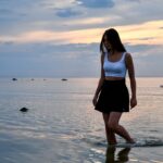 Photo long skirt