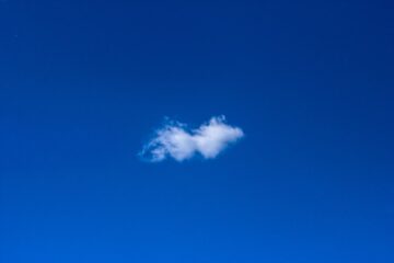 Photo blue color