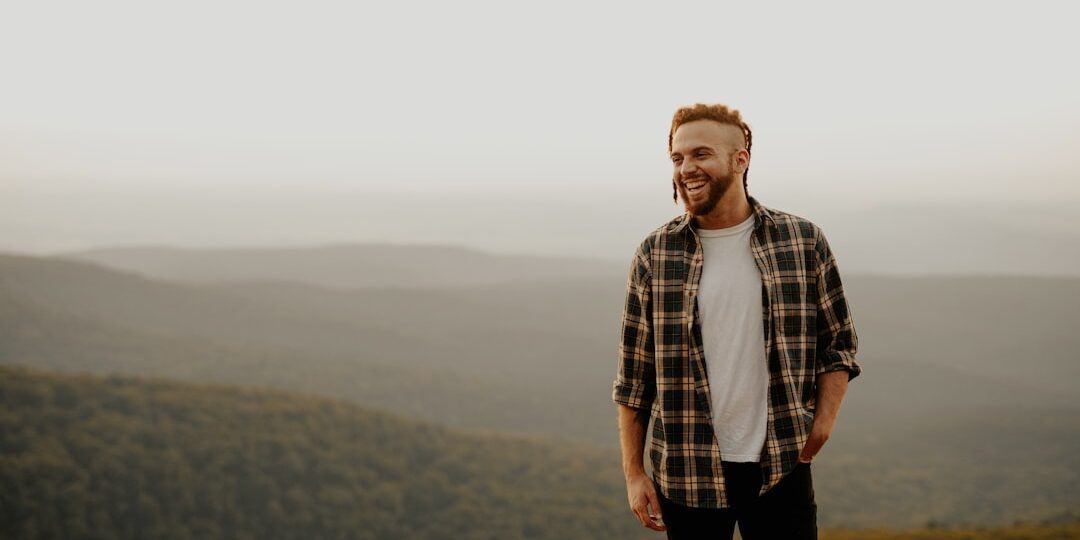 Photo plaid shirt